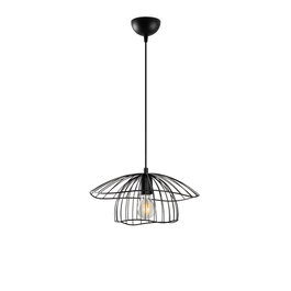 Opviq Mantar - 6500 - S Lámpara de araña negra